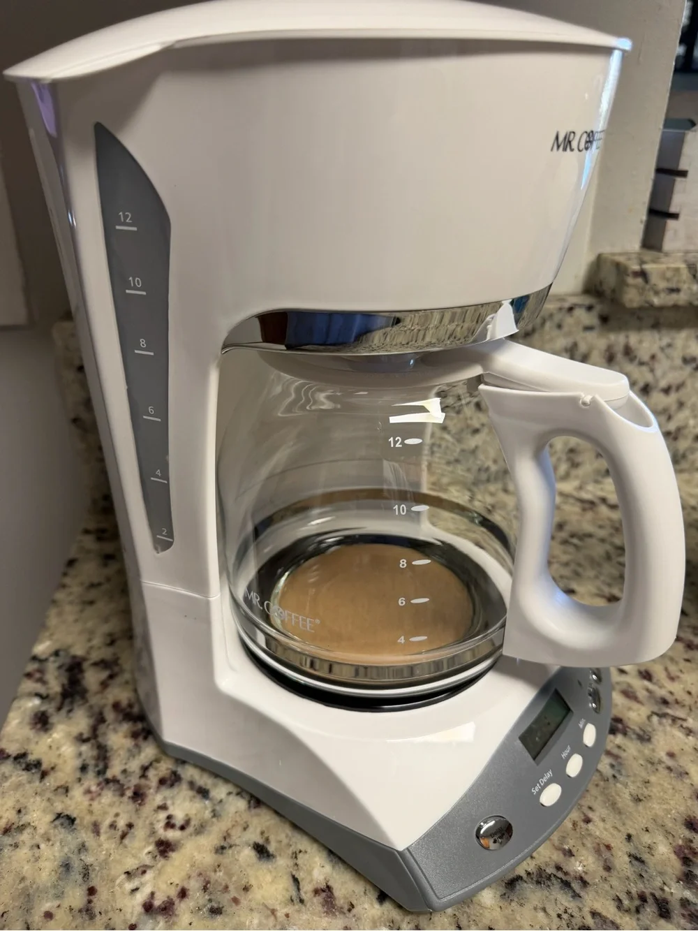 Mr. Coffee 12-Cup Programmable Coffee Maker in White